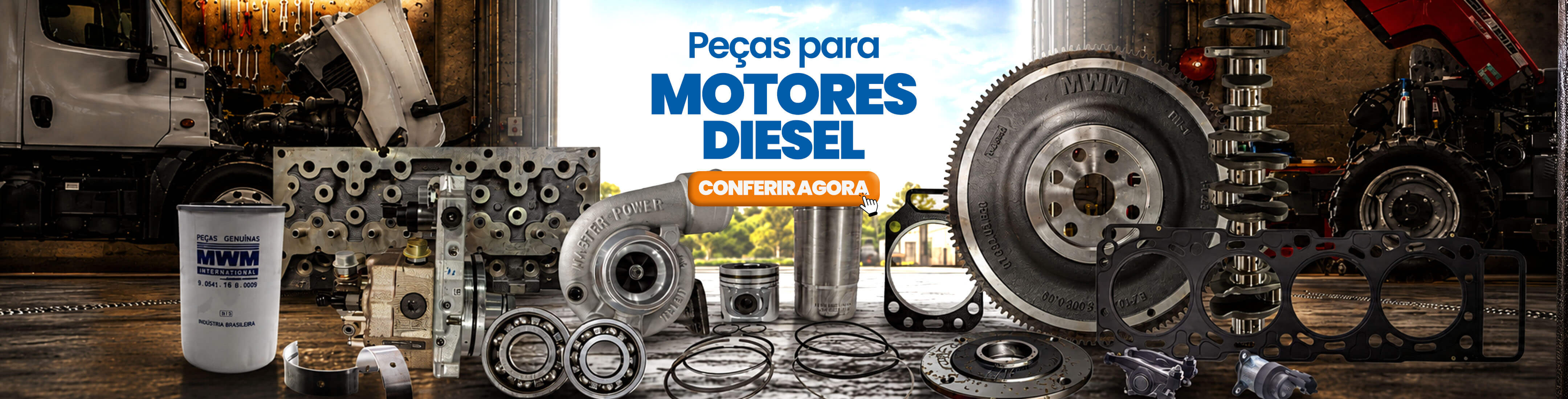 Peças para motores diesel + Truck